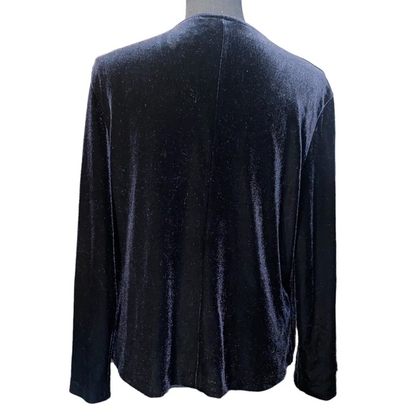 New York & Co Velvet Blazer sz L - Picture 4 of 5
